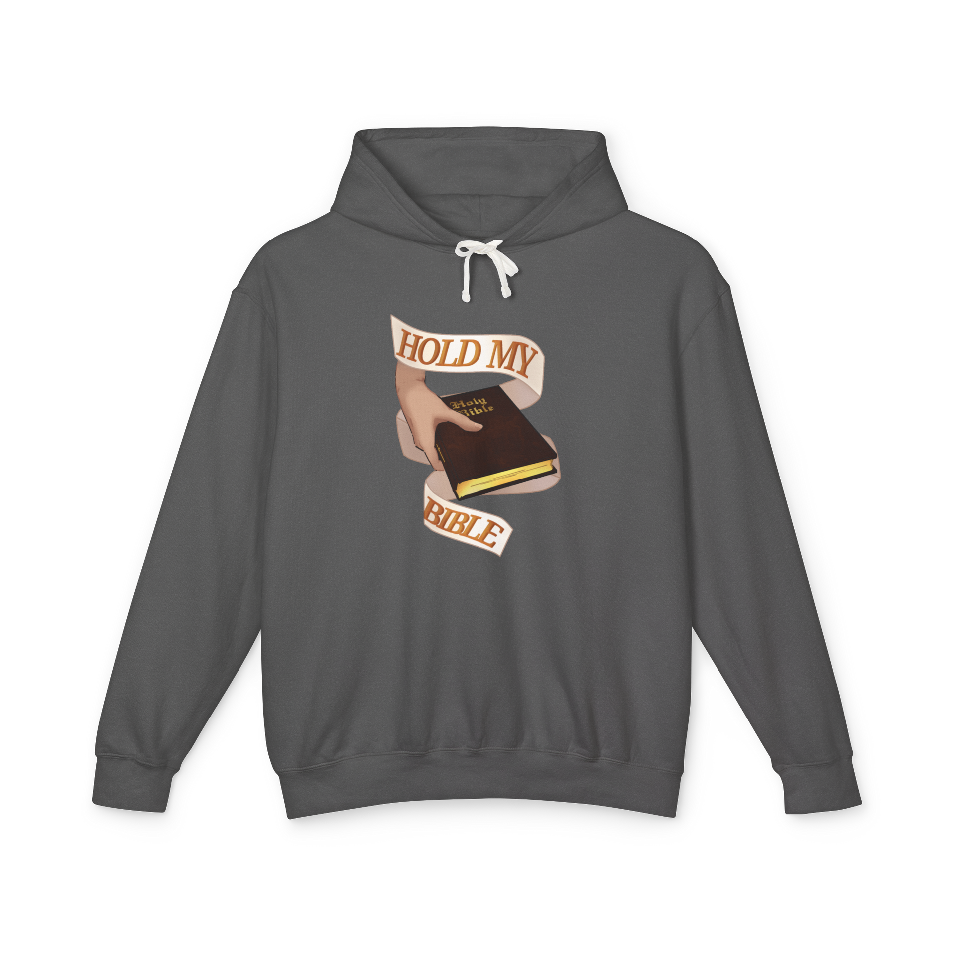 HMB Comfort Colors Lightweight Hoodie: Pepper