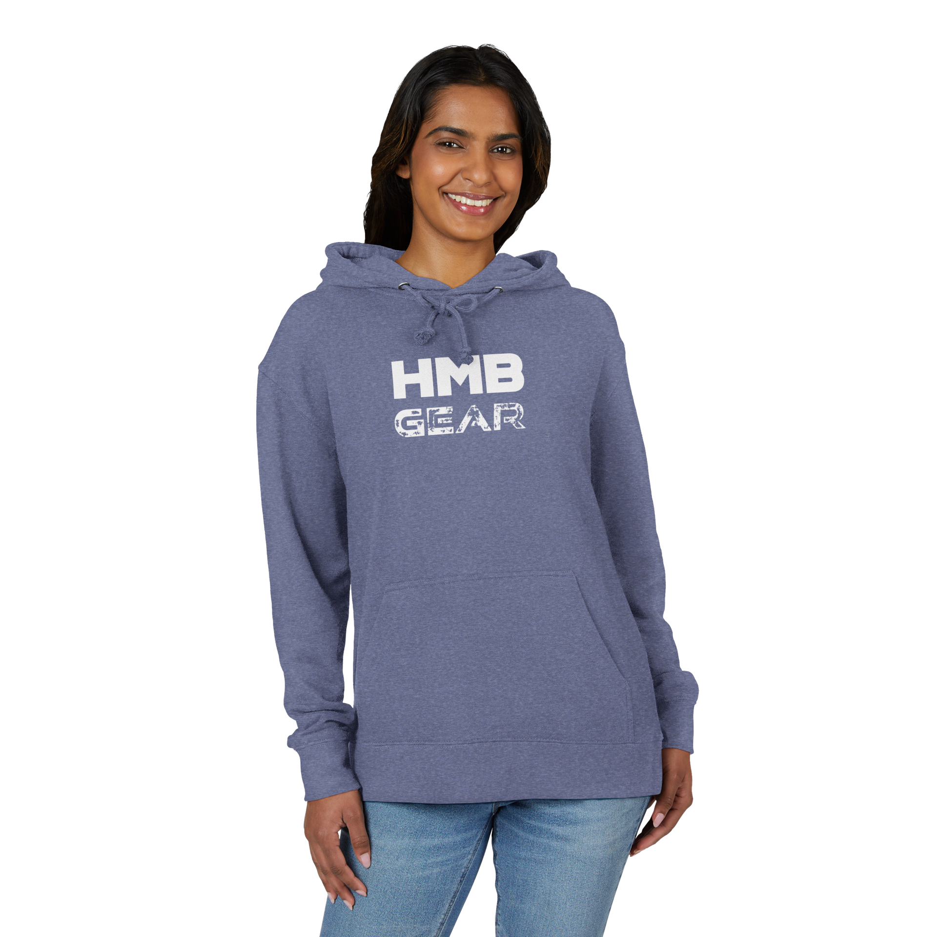 HMB French Terry Hoodie: Denim