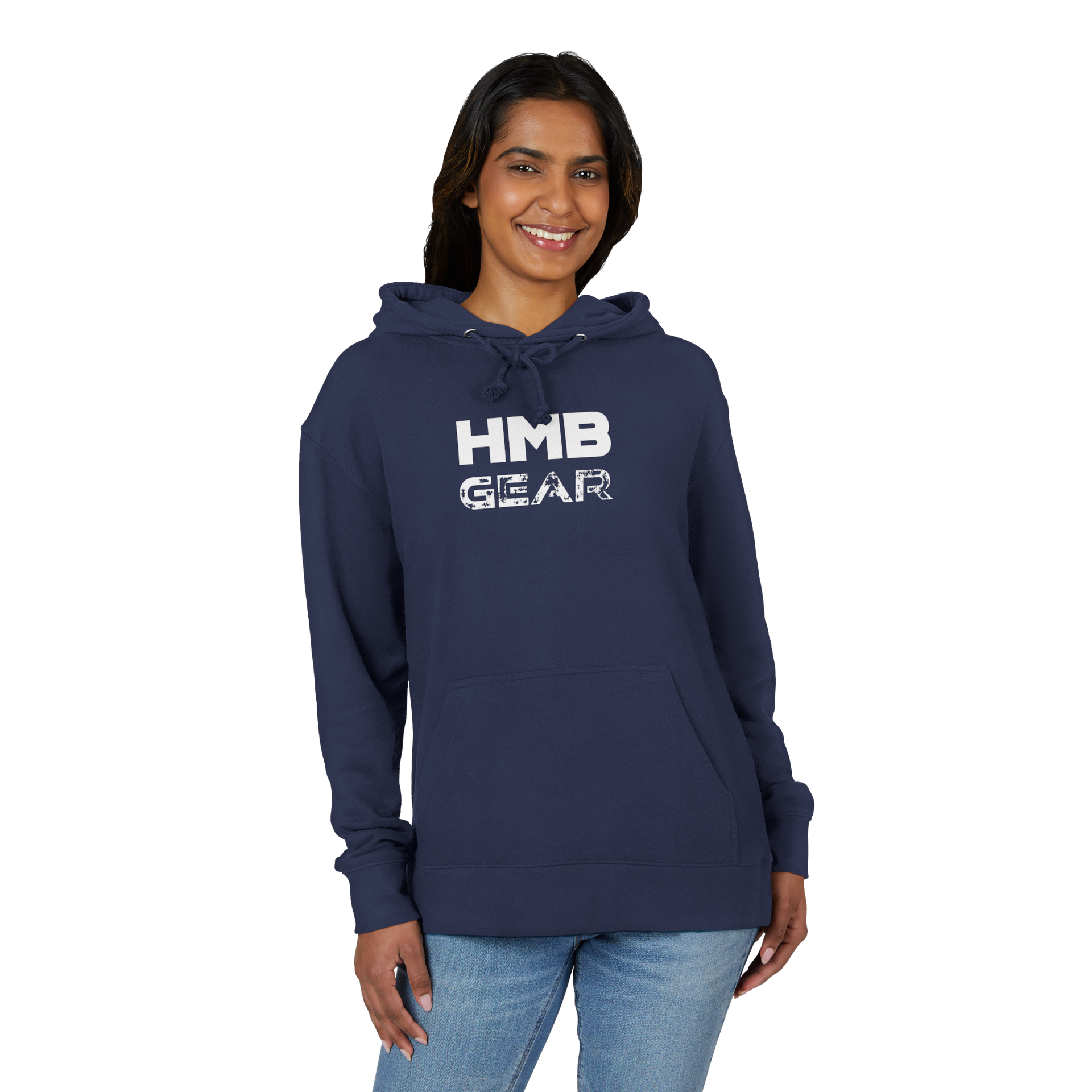 HMB French Terry Hoodie: Navy