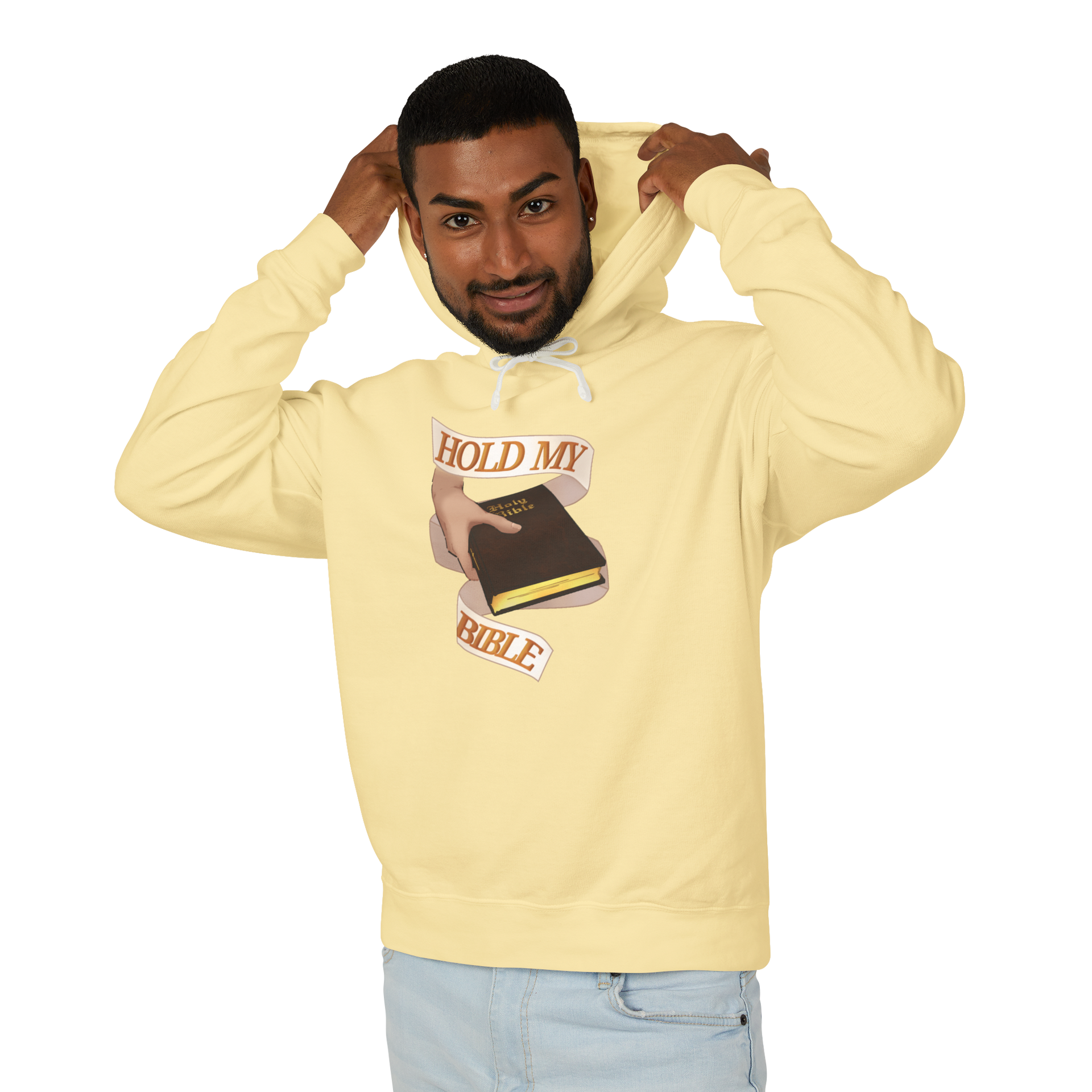 HMB Comfort Colors Lightweight Hoodie: Butter