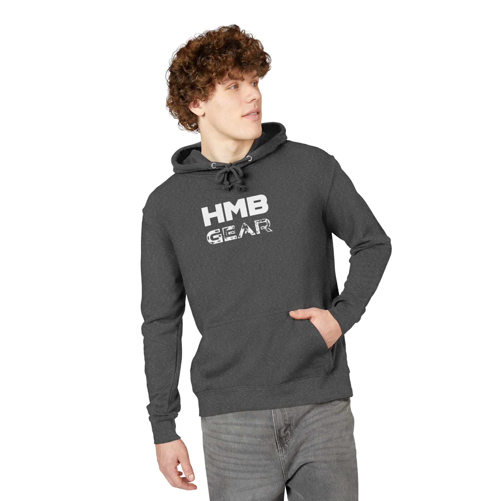 HMB French Terry Hoodie: Charcoal