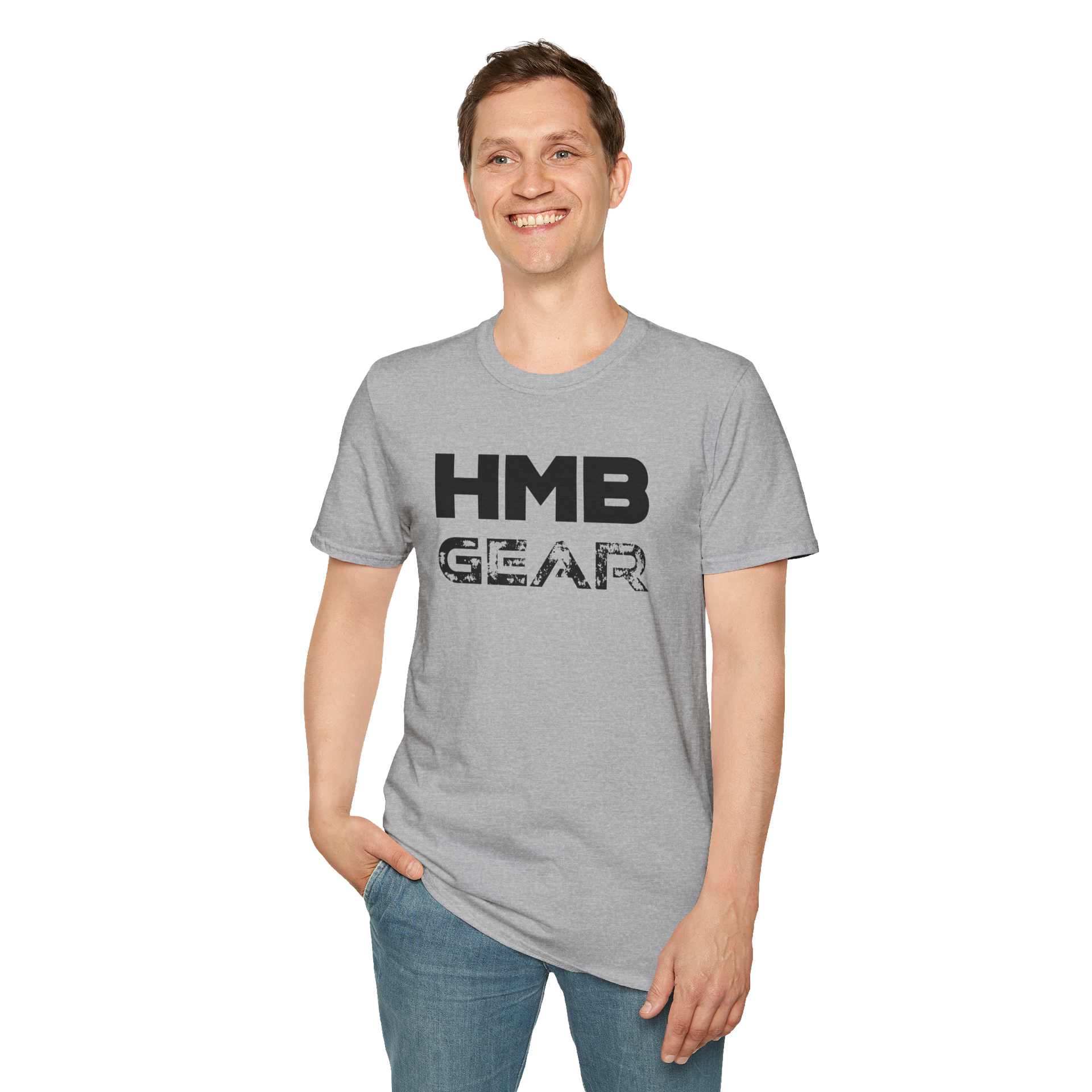 HMB Softstyle T-Shirt: Sport Grey