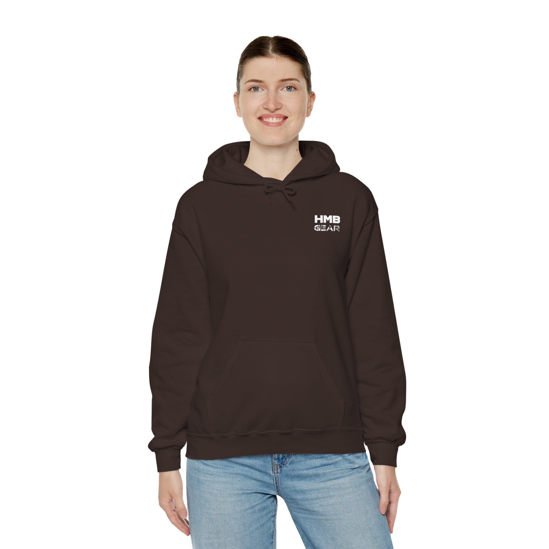 HMB Hooded Sweatshirt: Dark Chocolate