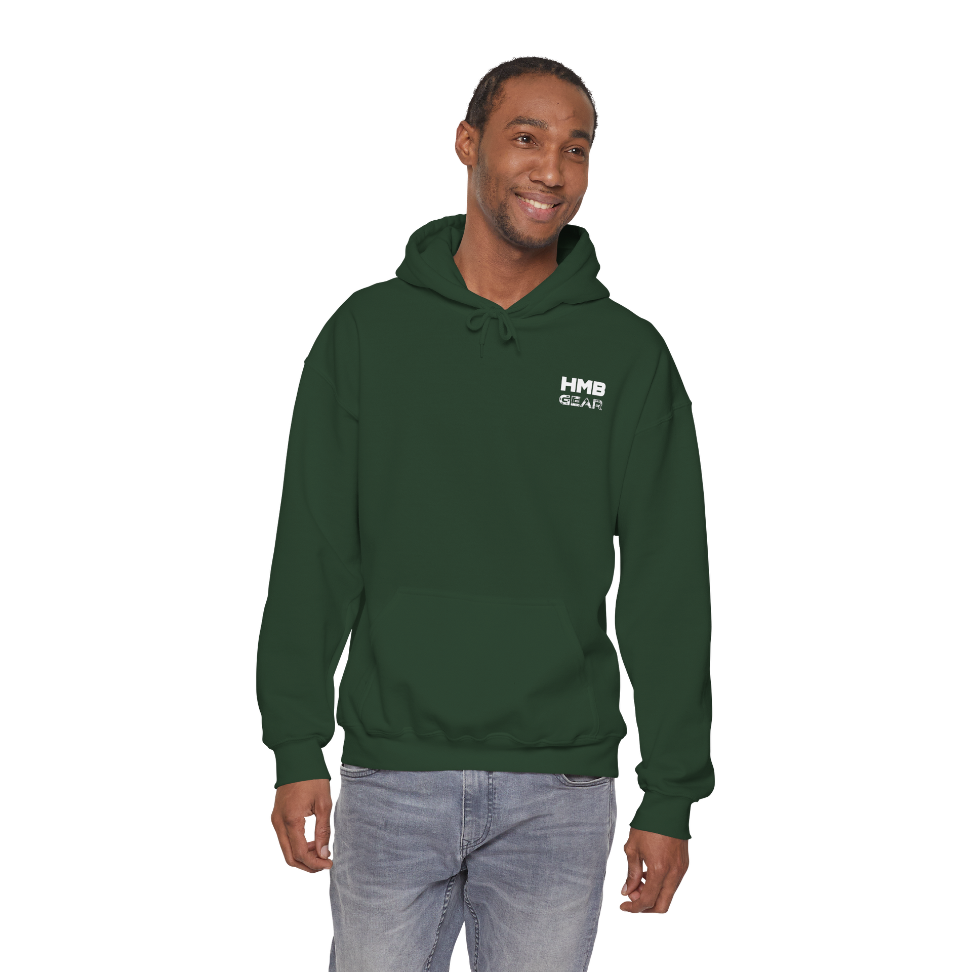 HMB Hooded Sweatshirt: Forest Green