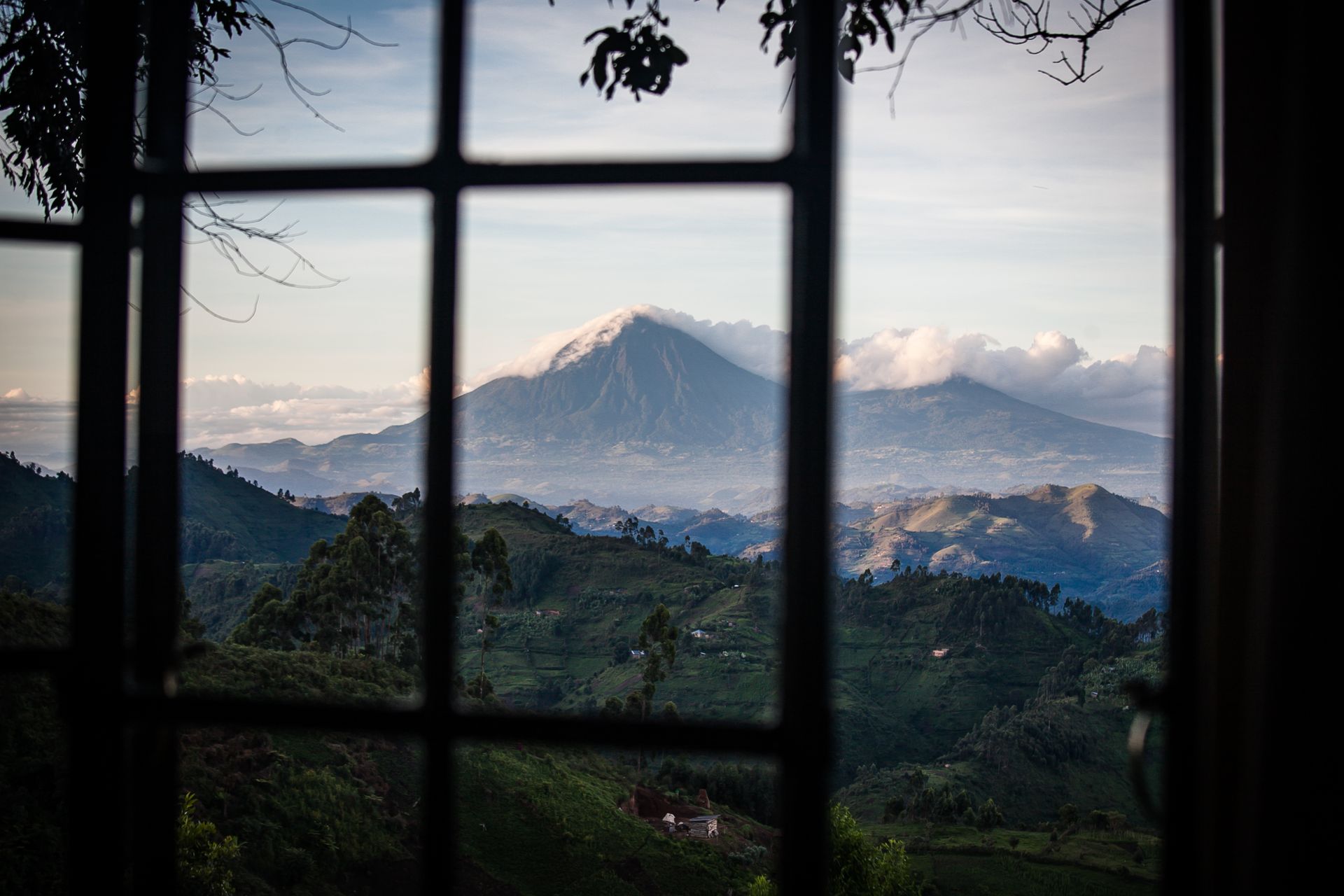 mountain view- Clouds Mountain Gorilla Lodge -best places to stay in Africa