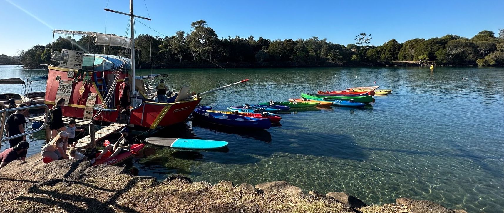 Paddle Boards — Boat Hire in Brunswick Heads, NSW