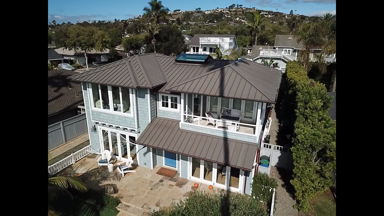 Brownish Sheet Metal Roof — Santa Barbara, CA — All About Metal Inc.