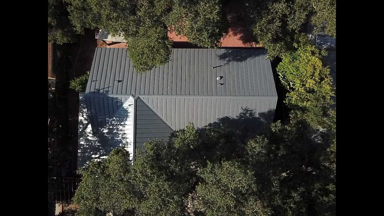 Gray Metal Roof View — Santa Barbara, CA — All About Metal Inc.
