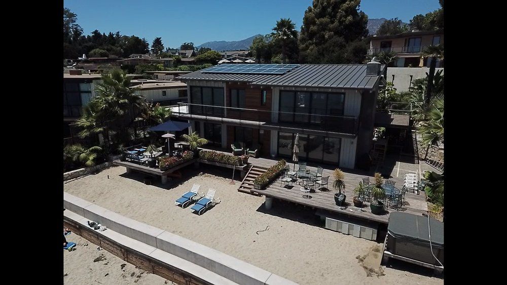Front View of House - Santa Barbara, CA — All About Metal Inc