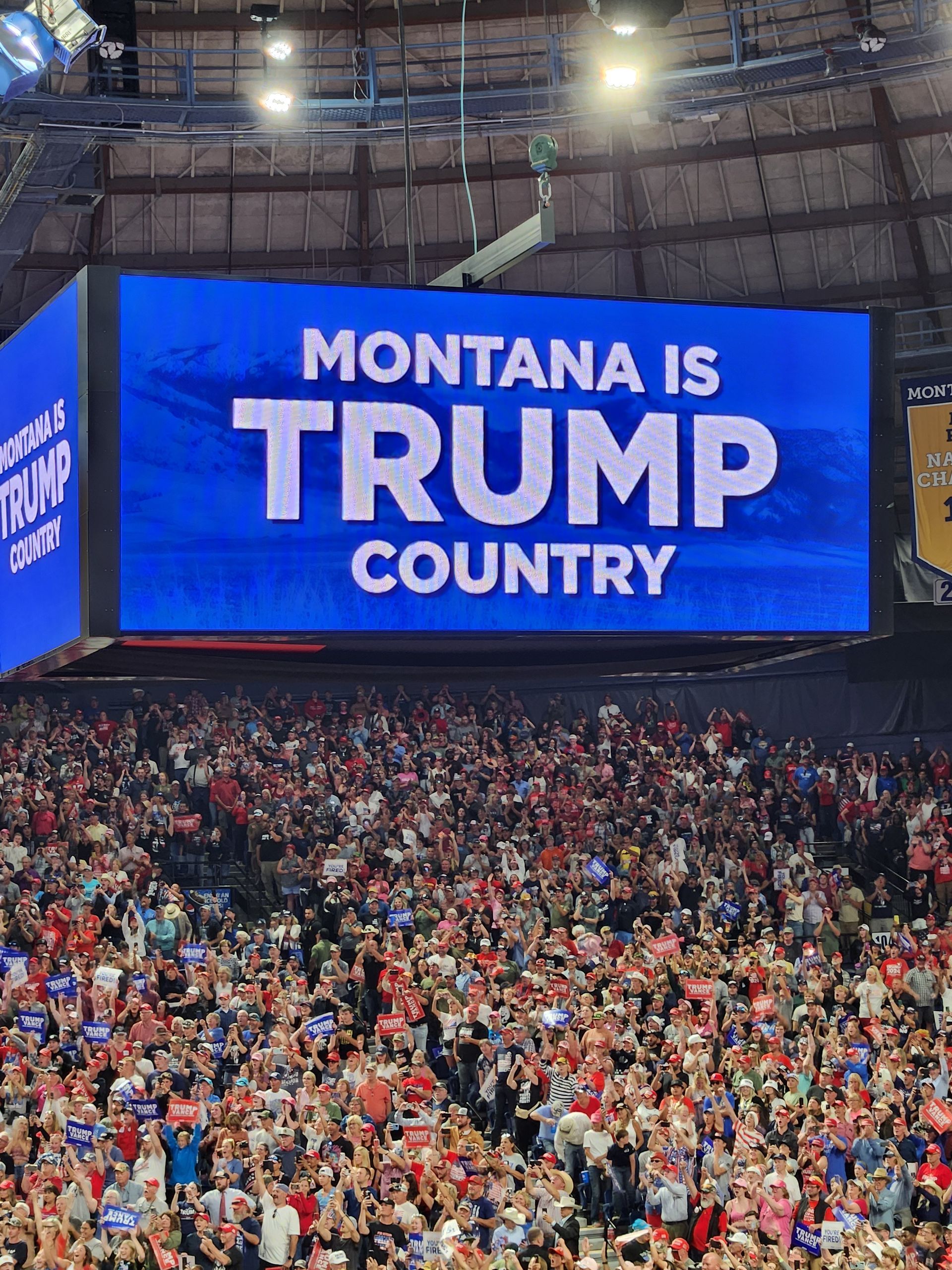 Montana is Trump Country sign