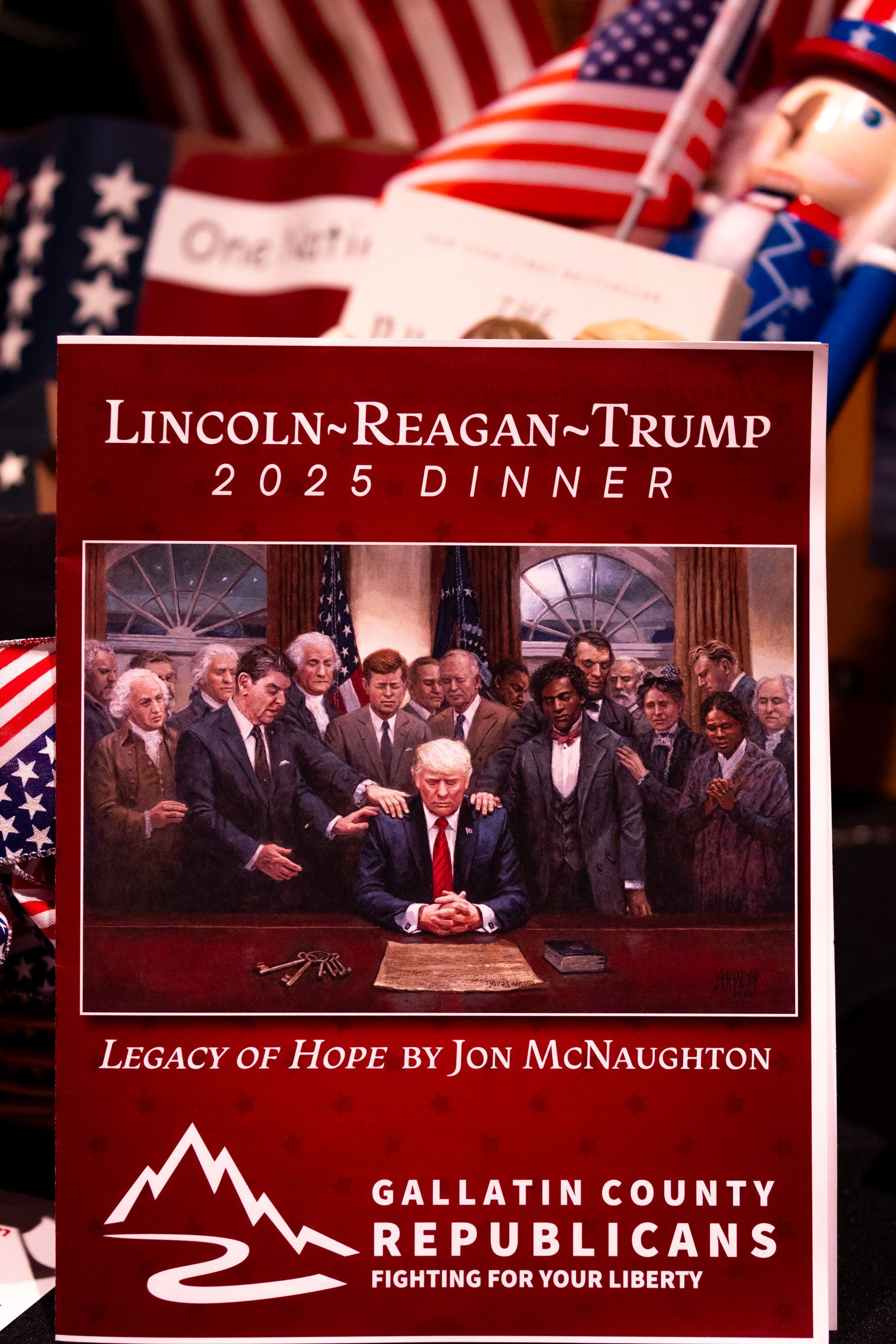 Lincoln Regan Trump 2025 Dinner photo