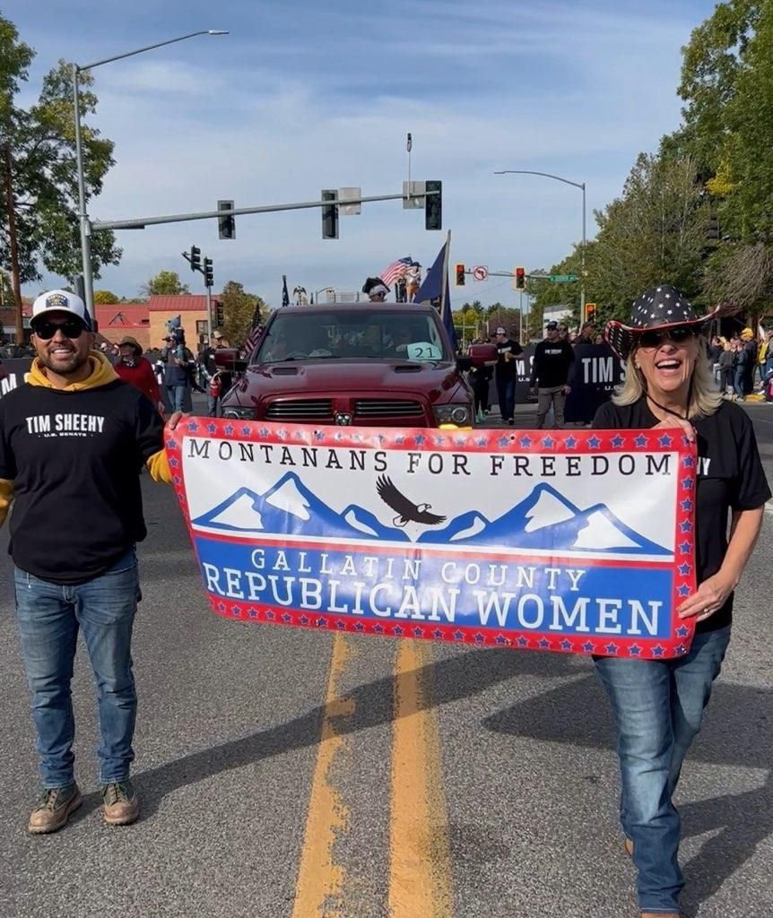 Gallatin County Republican Women at a parade 