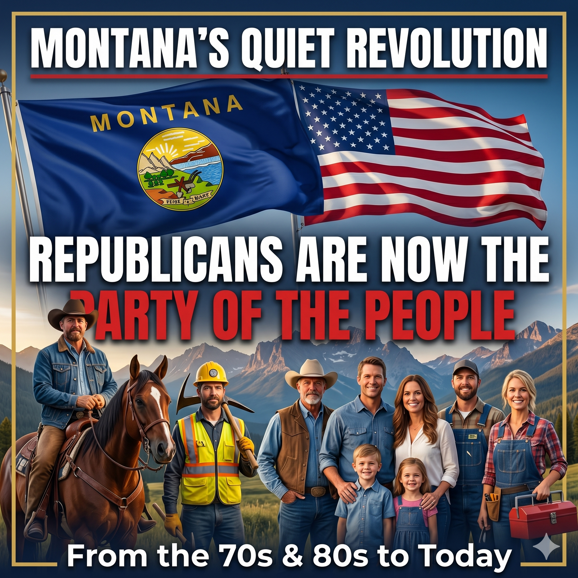 Montana’s Quiet Revolution: How Republicans Became the True “Party of the People”