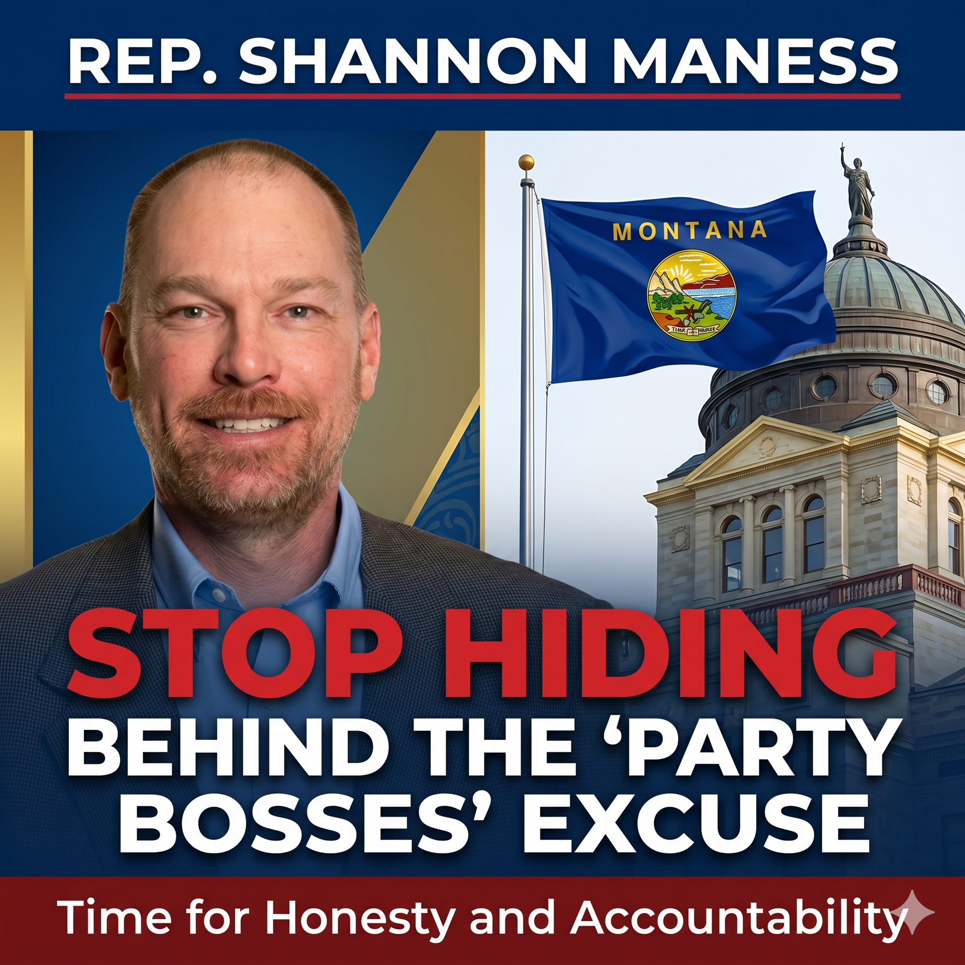 Rep. Shannon Maness calls out “party bosses” excuse in Bozeman Chronicle