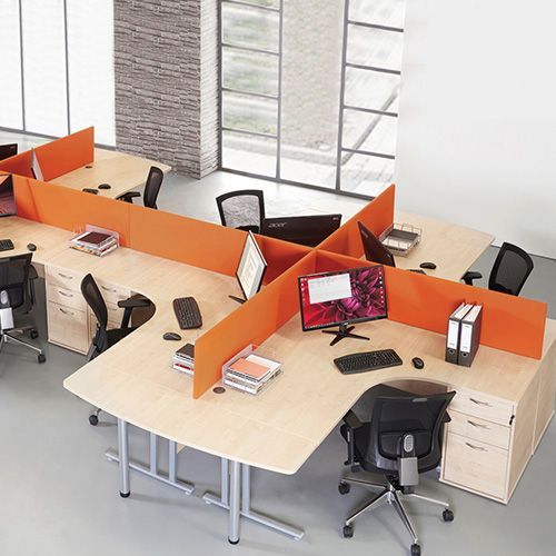 a large office with a lot of desks and chairs