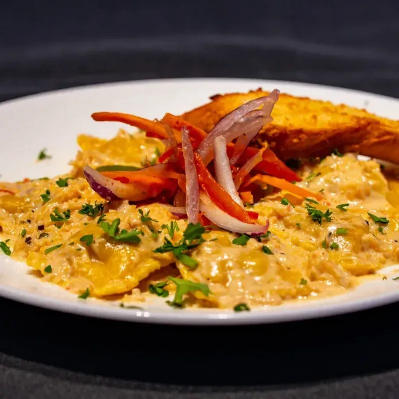 Porcini & wild mushroom ravioli