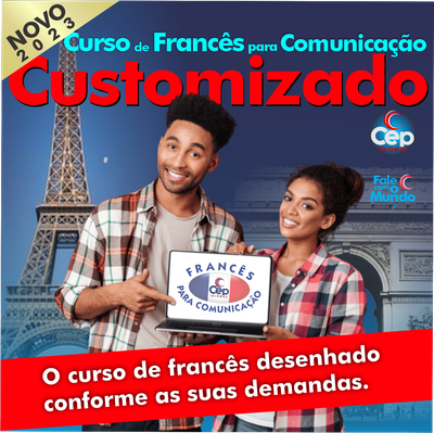 Curso de francês customizado, francês para comunicação