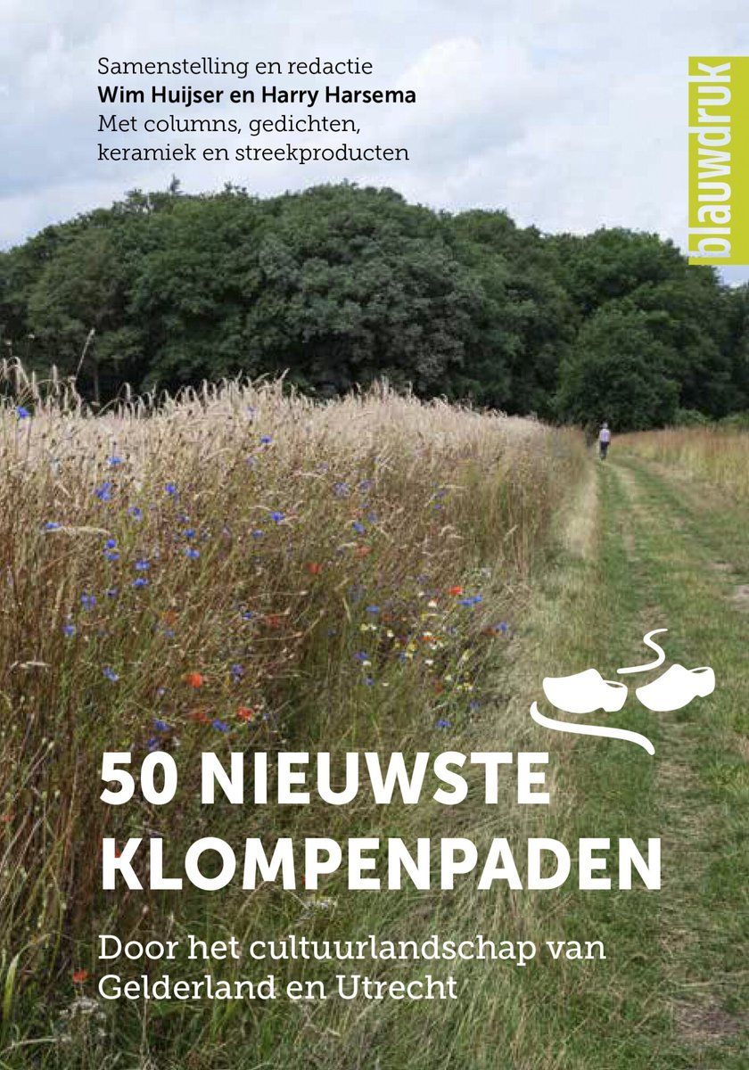 Cover 50 nieuwste Klompenpaden Gelderland en Utrecht