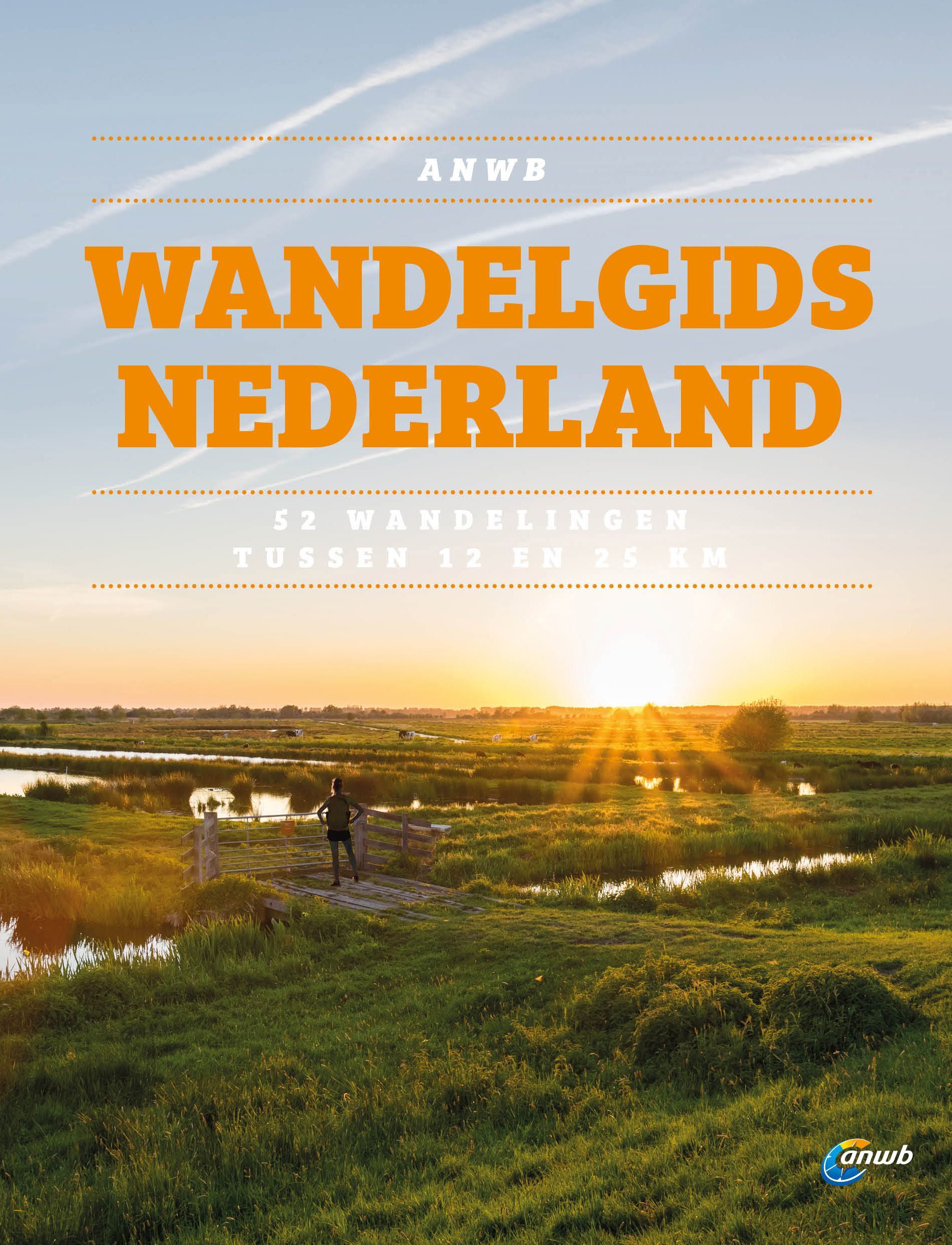 Cover van de wandelgids  Wandelgids Nederland ANWB