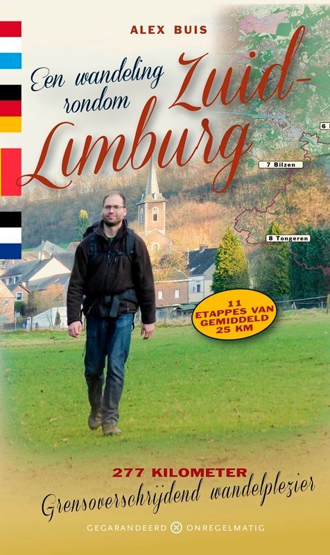 Cover van de wandelgids Een wandeling rondom Zuid Limburg