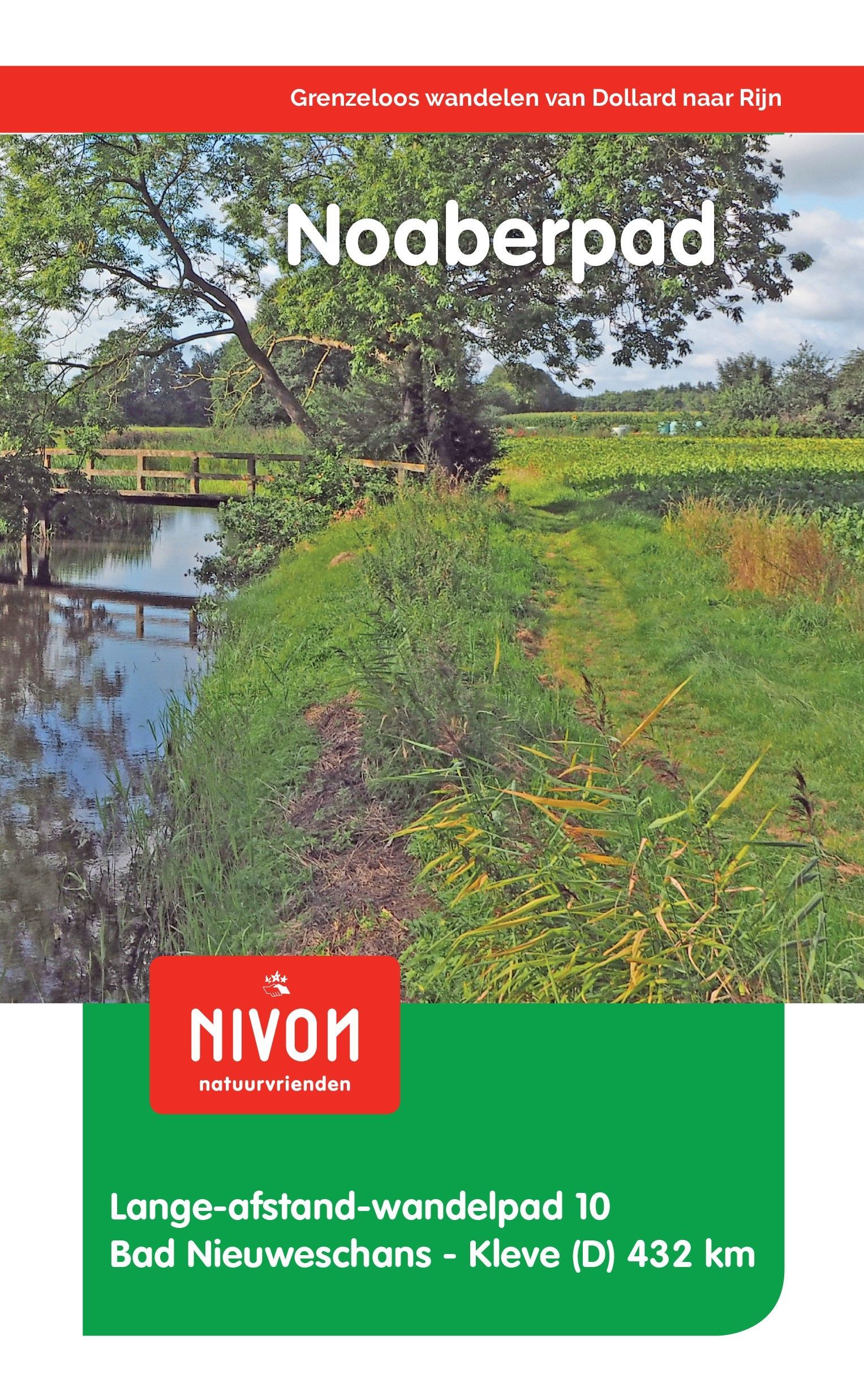 Book cover: Green path along water, 