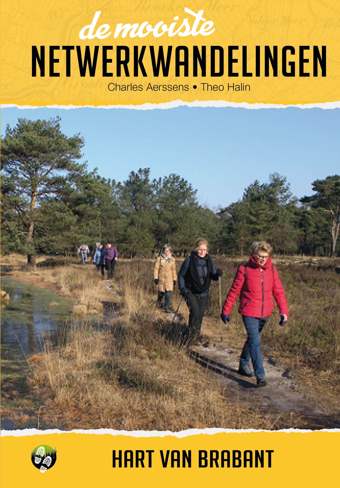 Cover van de wandelgids De mooiste netwerkwandelingen Hart van Brabant Elmar