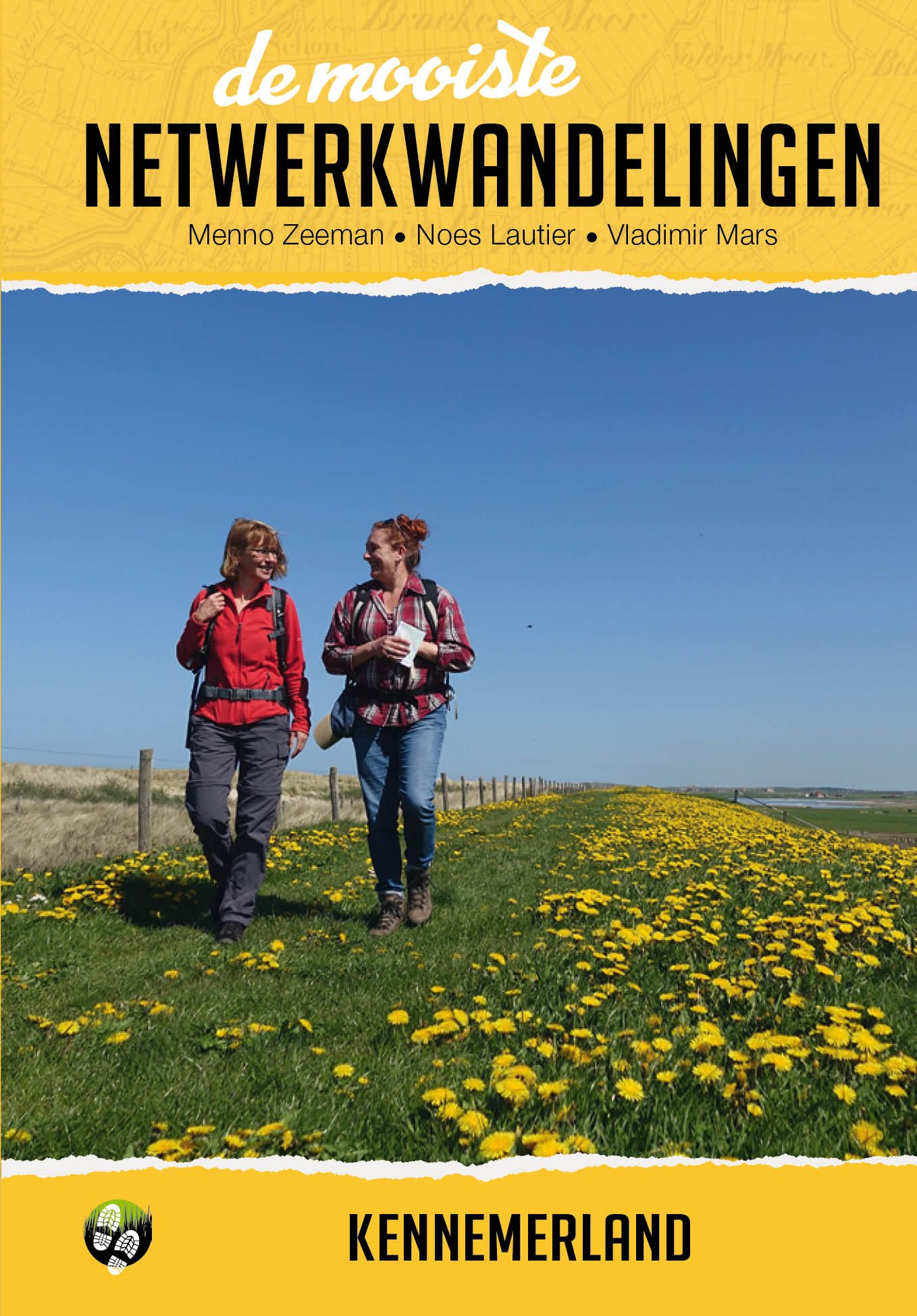 Cover van de wandelgids De mooiste netwerkwandelingen Kennemerland