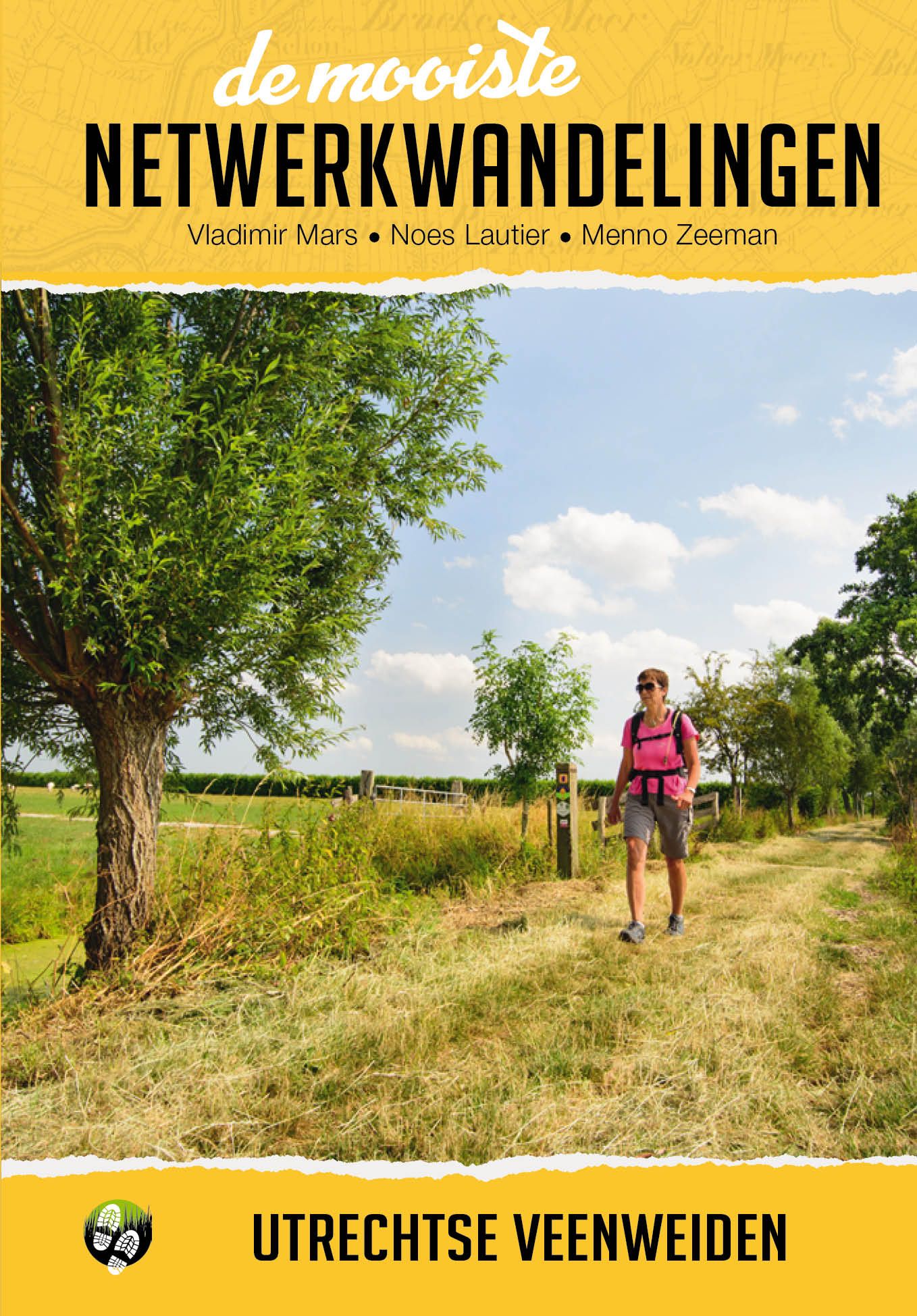 Cover van de wandelgids De mooiste netwerkwandelingen Utrechtse Veenweiden