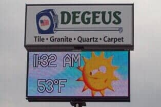 Degeus Sign — Sign Dealers in Rochester, MN