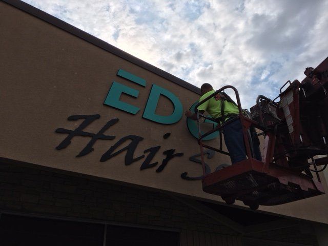 Edge Hair Salon Sign — Sign Dealers in Rochester, MN