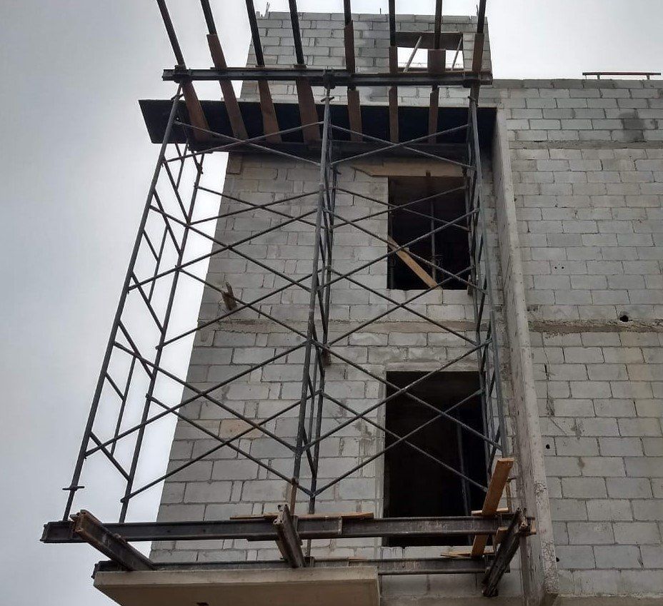 Andaimes Equimax na Obra