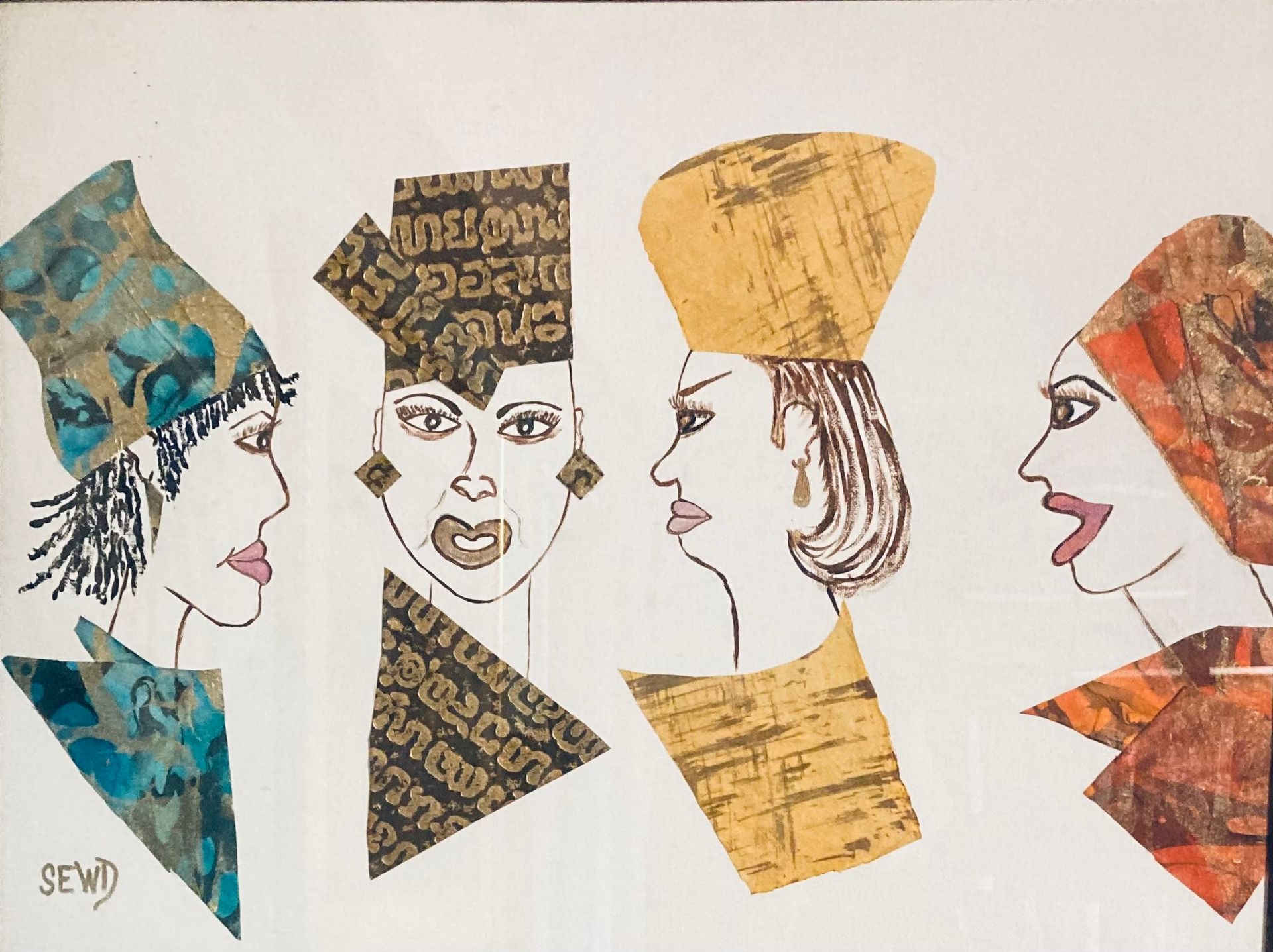 DetroiArt painting-woman