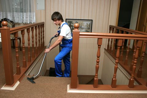 Cleaning The Carpet — Monticello, AR — Carpet Medics Restoration