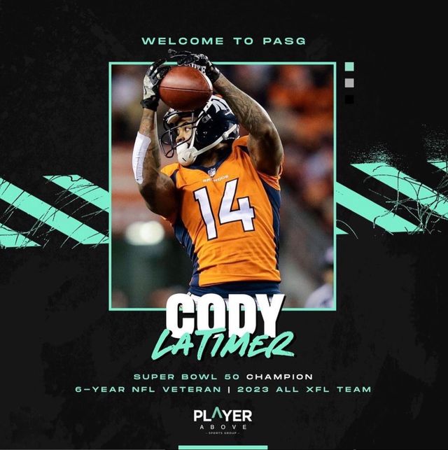 PASG Welcome's NFL Veteran and Super Bowl 50 Champion Cody Latimer