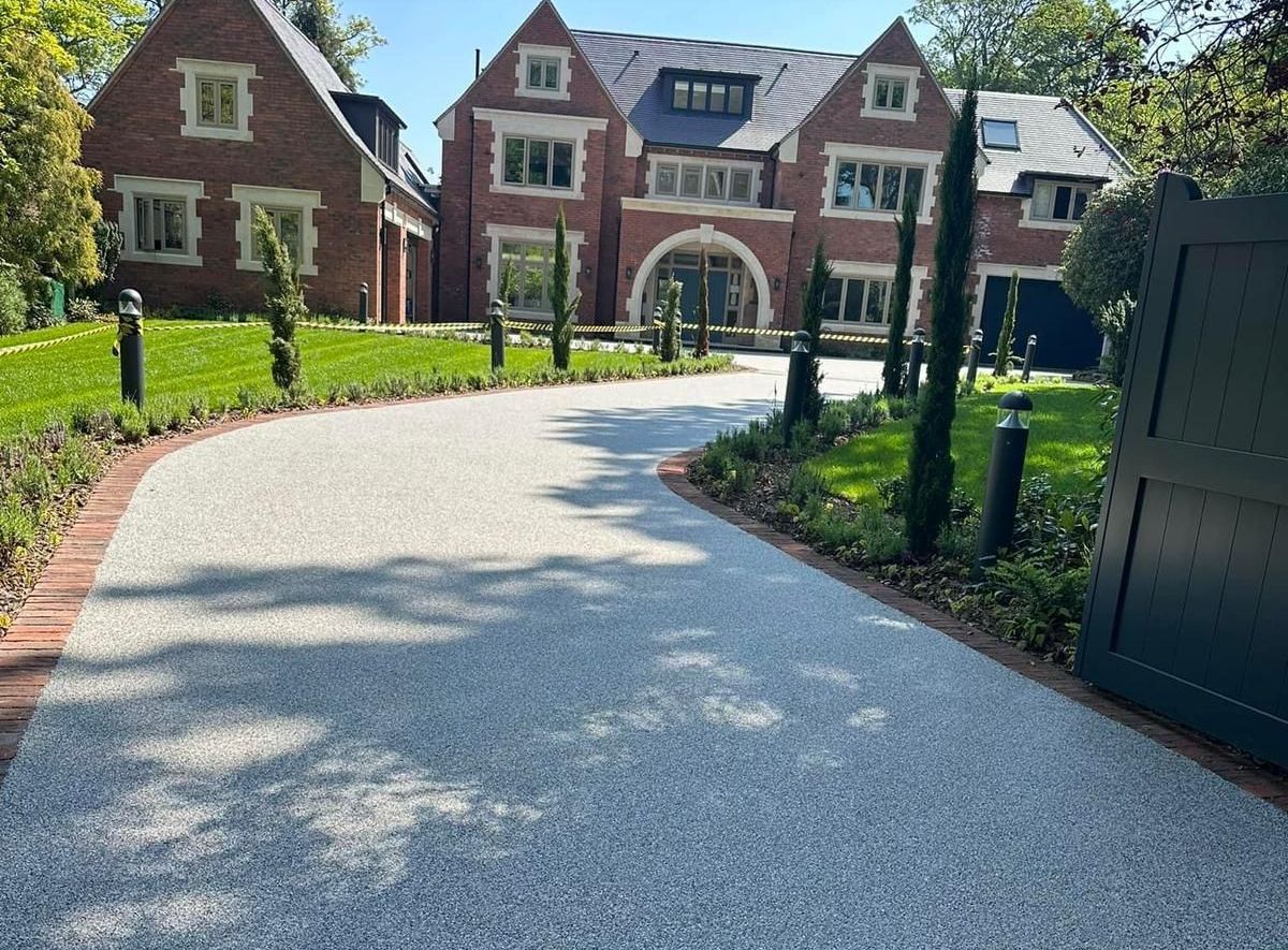 Resin driveway