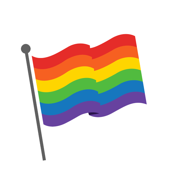 Rainbow Flag — Harrisburg, PA — Rise Hair Studio
