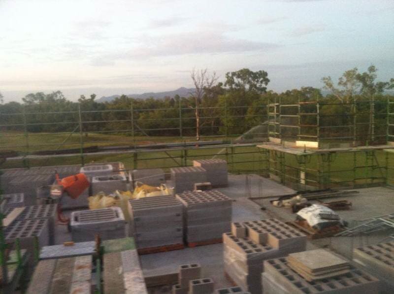 Pile of Concrete Bricks — Bricklaying in Townsville, QLD