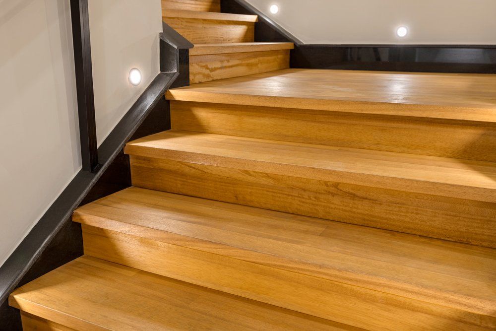 Wooden Staircase — Schaumburg, IL — 312 Flooring