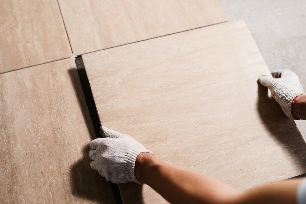 Laying Ceramic Tile On The Floor — Schaumburg, IL — 312 Flooring
