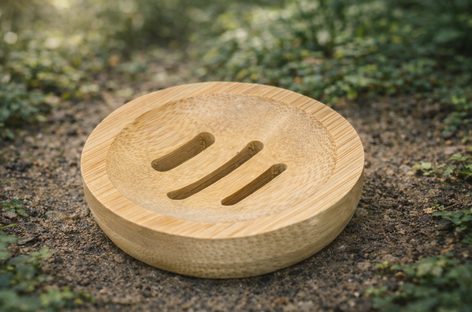 Vierkante bruisballen voor in bad, in diverse kleuren en met verschillende toppings, gerangschikt op groen.