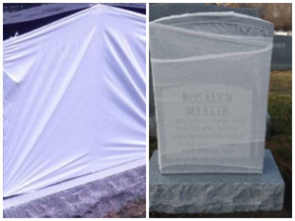 Veil on a Memorial — Augusta, GA — Everlasting Granite and Marble