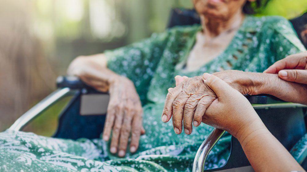 Elderly  Woman on Wheelchair — Summerville, SC — Shepherd Law Firm, LLC