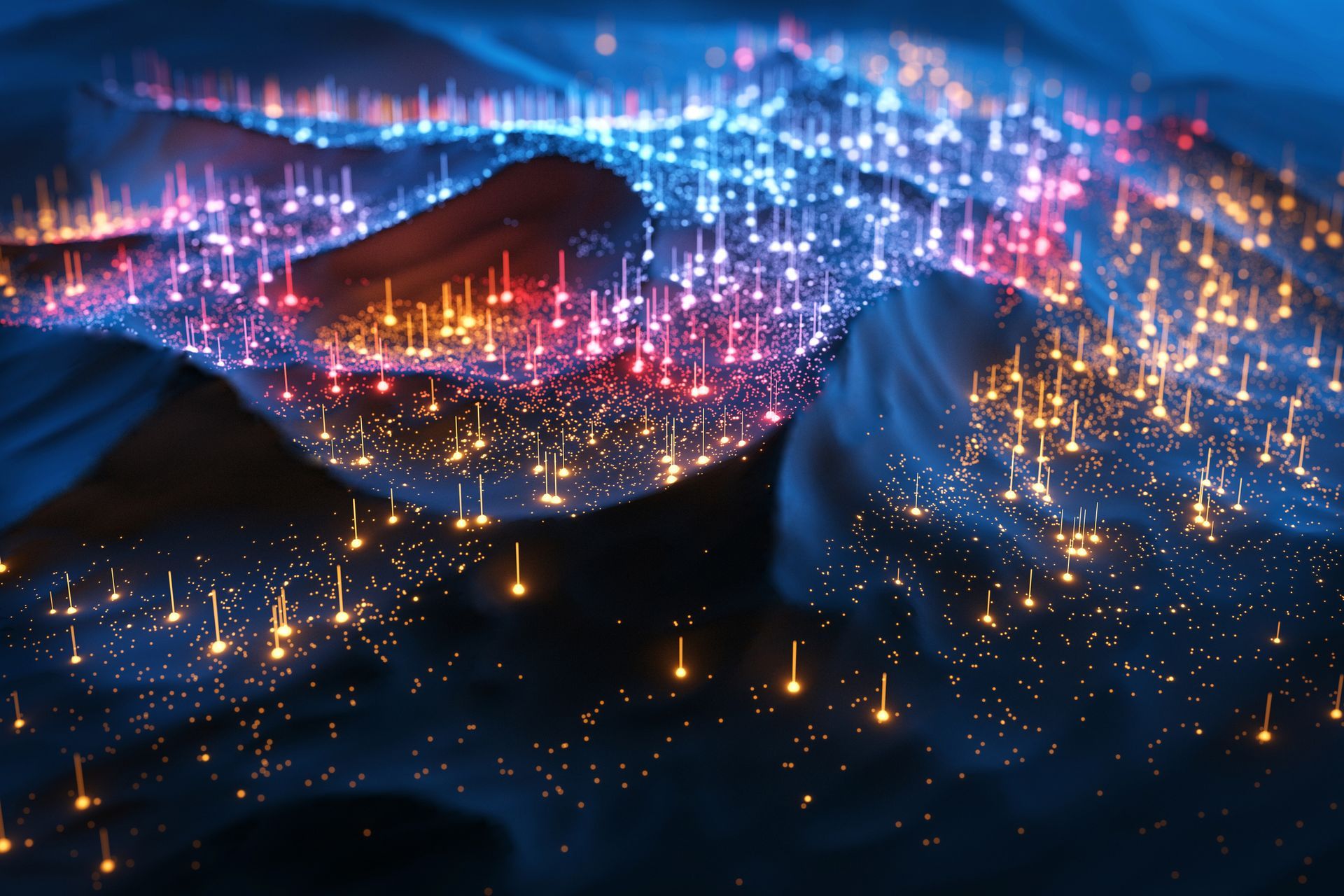 Mountain With Glowing Lights - Cumberland, MD - MBS Keystone