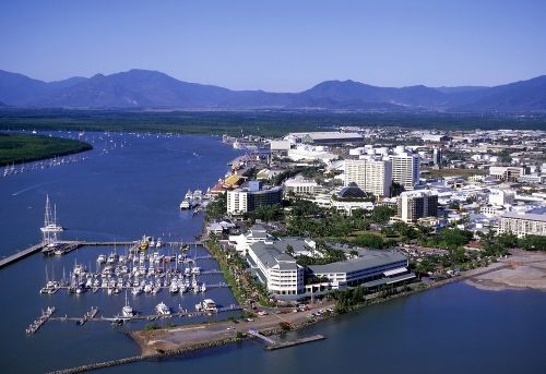 An Aerial View Of Cairn — Fahlstrom Scaffolding Cairns Pty Ltd in Cairn, QLD