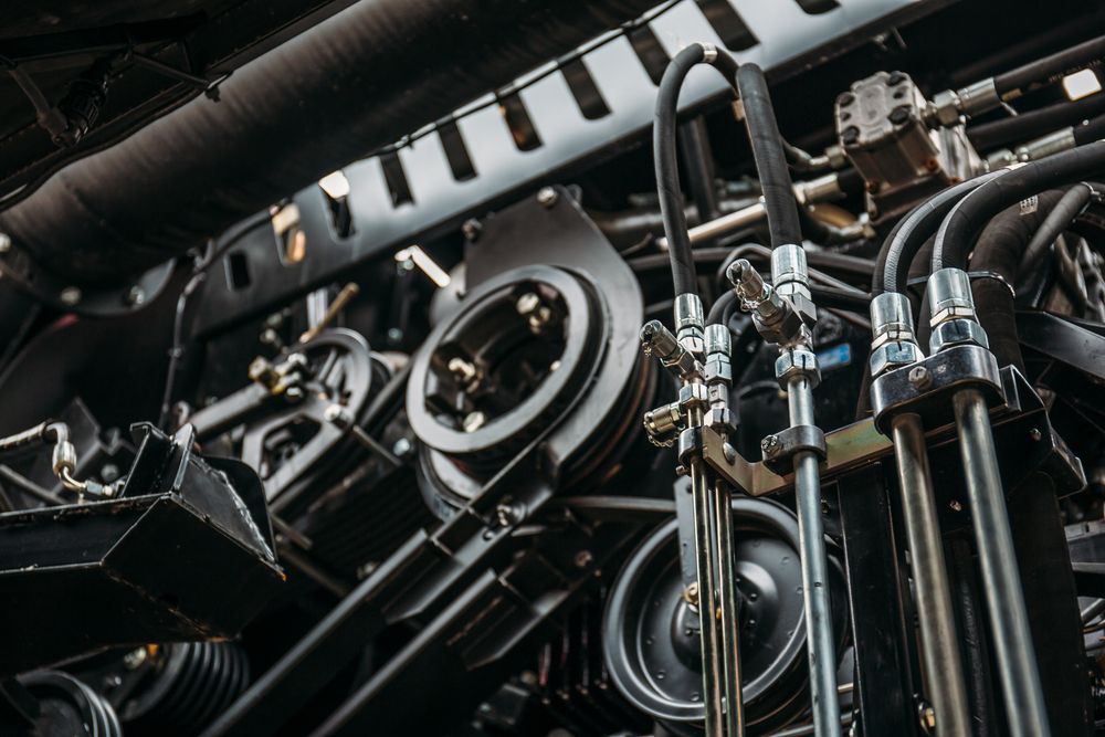 A Close Up of a Machine With a Lot of Parts and Tubes — Stockers & Partridge In Raymond Terrace, NSW