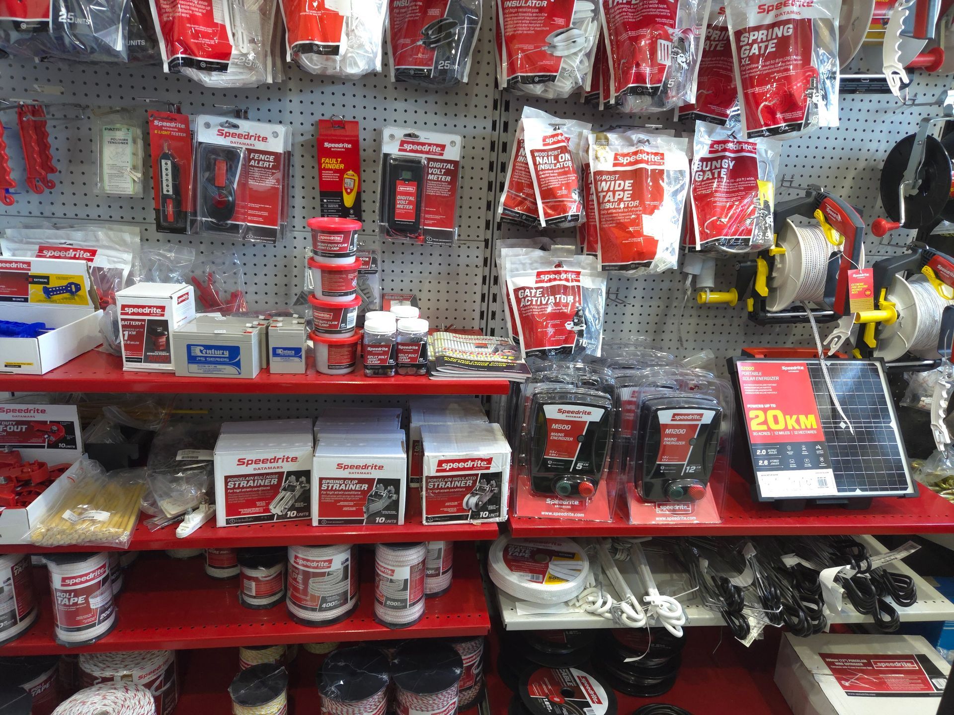 A Store Shelf Filled With a Variety of Tools and Supplies — Stockers & Partridge In Paterson, NSW