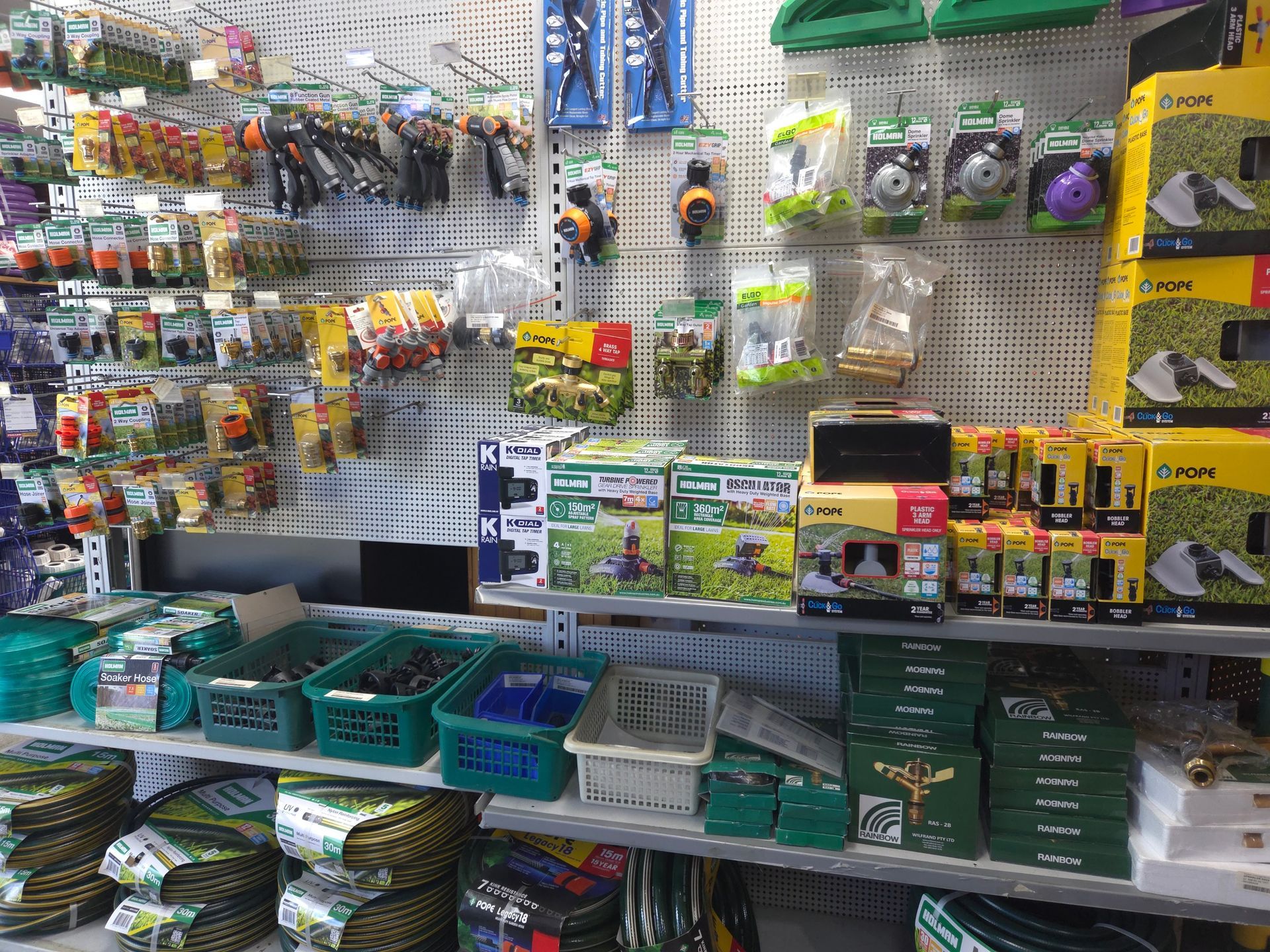 A Store Filled With Lots of Gardening Equipment and Supplies — Stockers & Partridge In Paterson, NSW