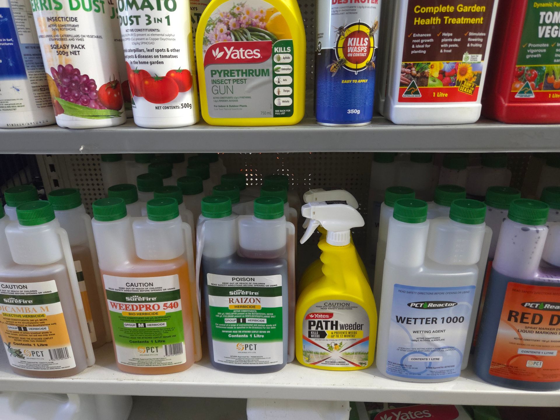 A Shelf Full of Bottles — Stockers & Partridge In Paterson, NSW