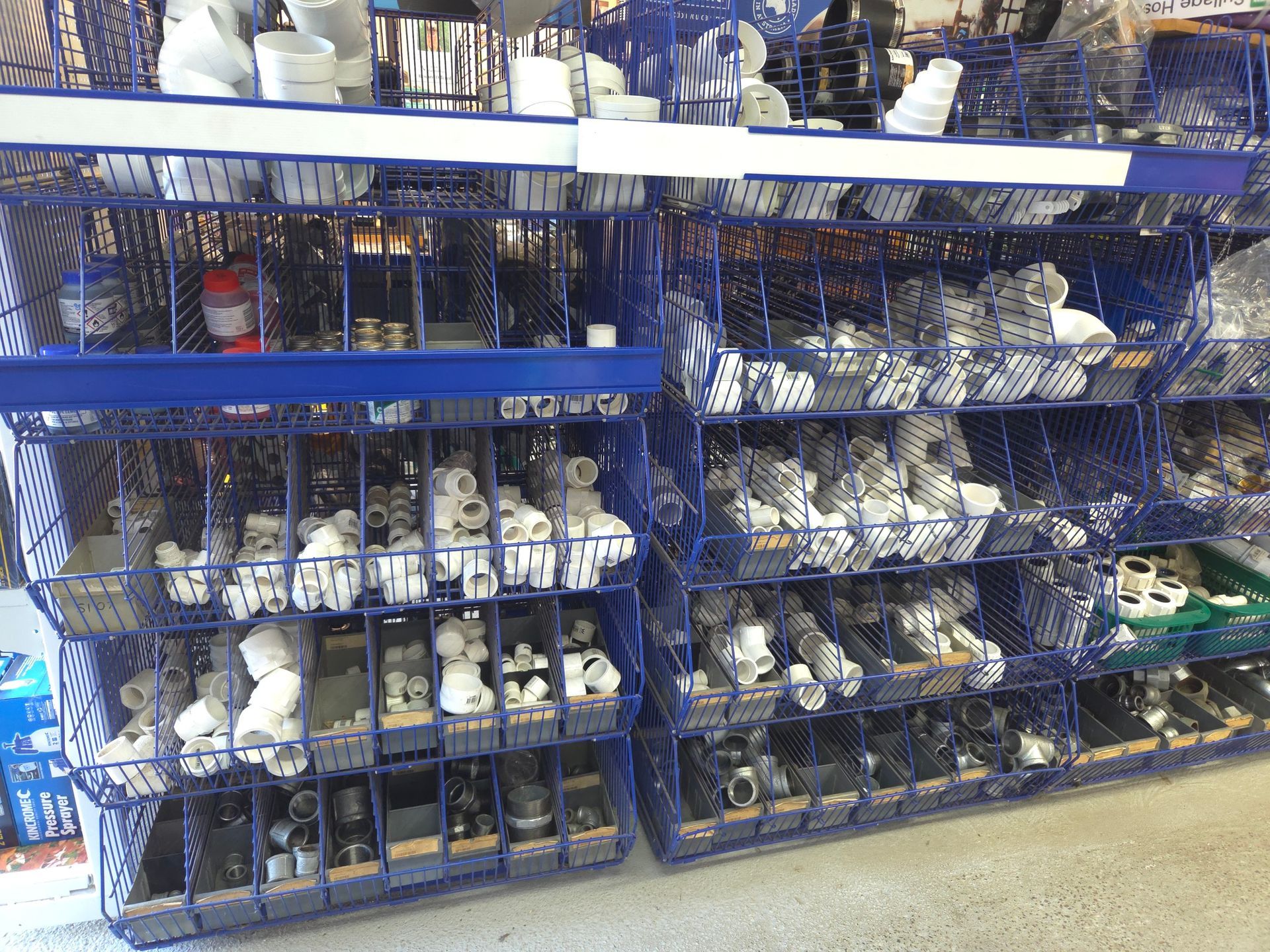 A Store Shelf Filled With Lots of Different Items — Stockers & Partridge In Paterson, NSW