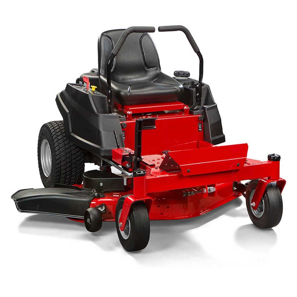 Man on a Riding Lawnmower Cutting Grass in Front Yard — Stockers & Partridge In Pokolbin, NSW